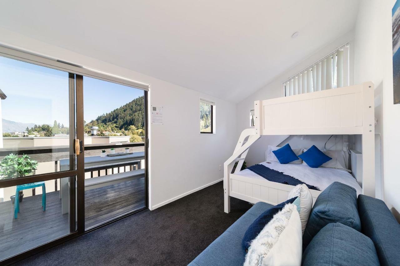Central, Modern Loft Style Home - 2 Min Walk From Town Queenstown Kültér fotó